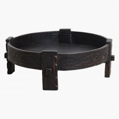GRINDING CAFE TABLE BLACK 73     - CAFE, SIDE TABLES